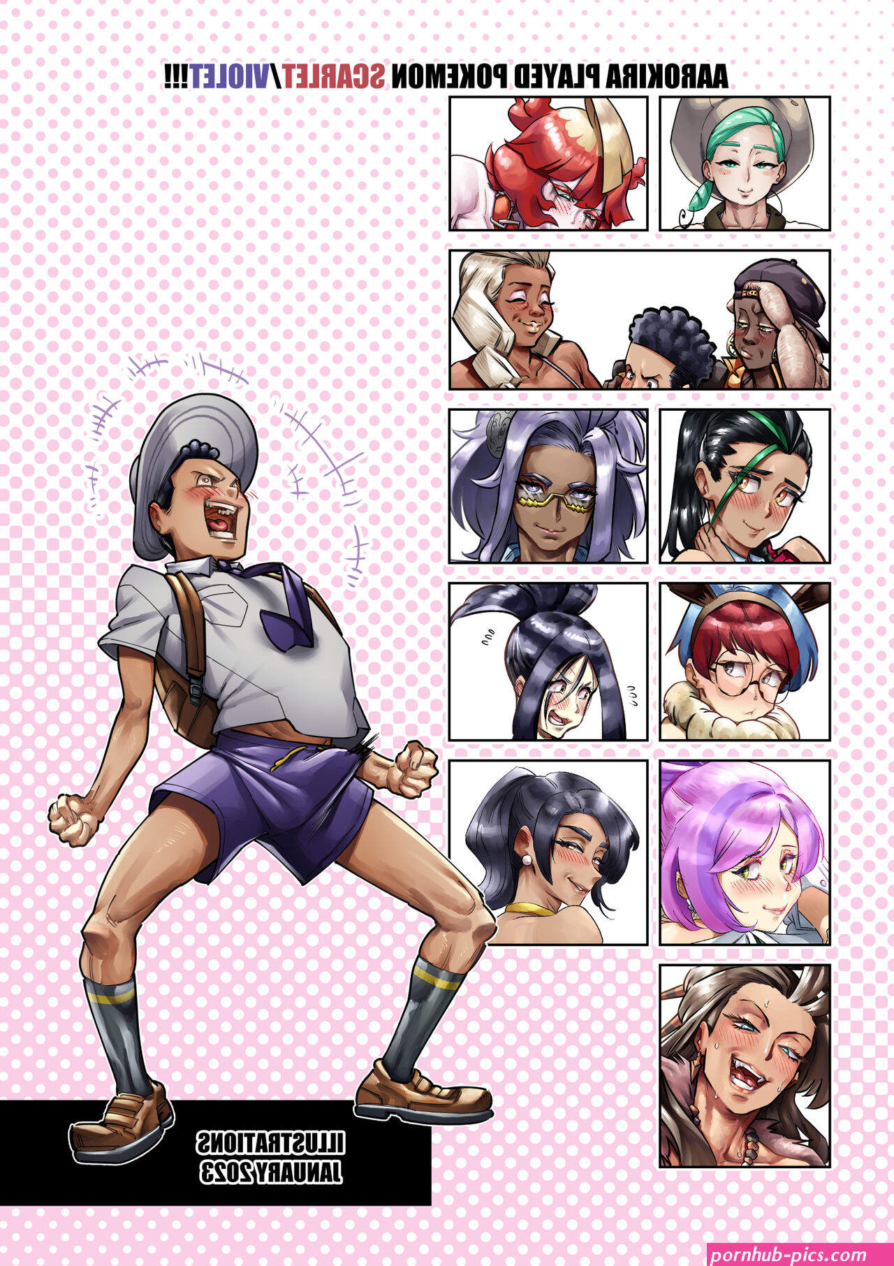 Aarokira Played Pokemon Scarlet Violet!!! comic porn