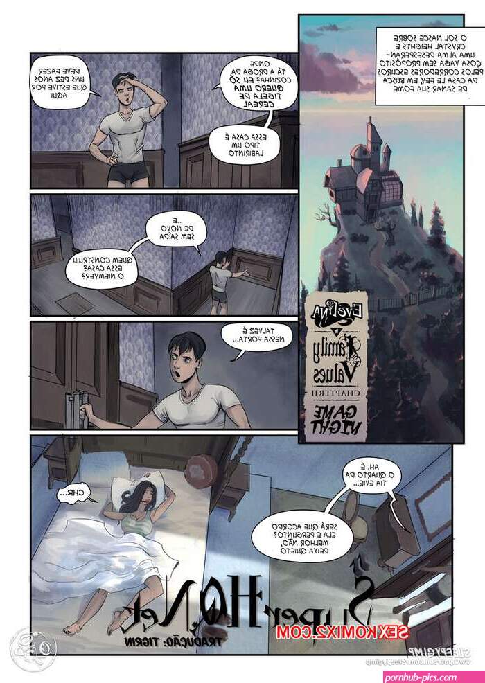 Porno comic Valores Familiares 2 sex comic cara acordou depois