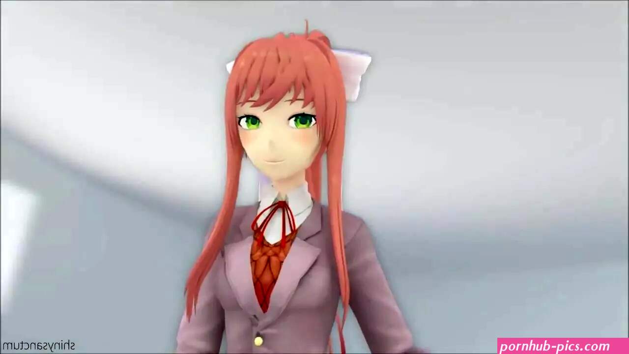 Doki Doki Literature Club Rule 34: Monika jerking you off