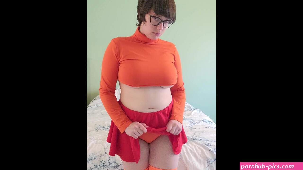 Velma Cosplay Roleplay Stripping