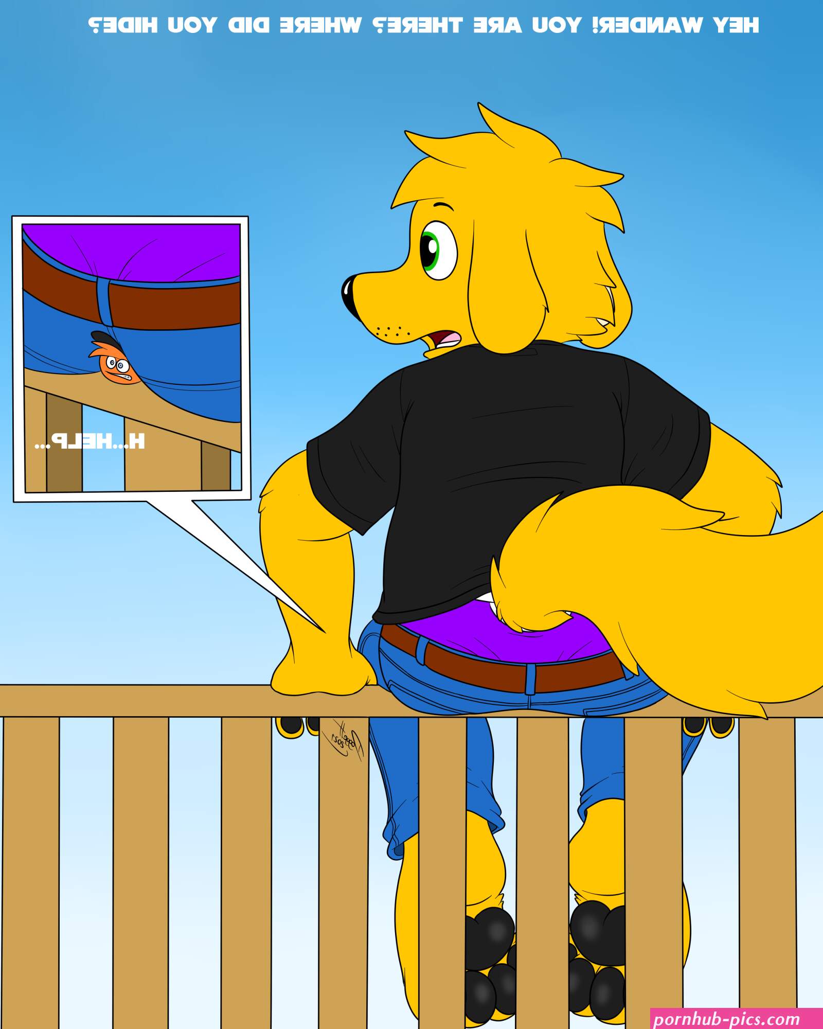 Doggett Jeans Butt Crush Part 1 SFW by DoggettDouglasMcDog -- Fur Affinity dot net