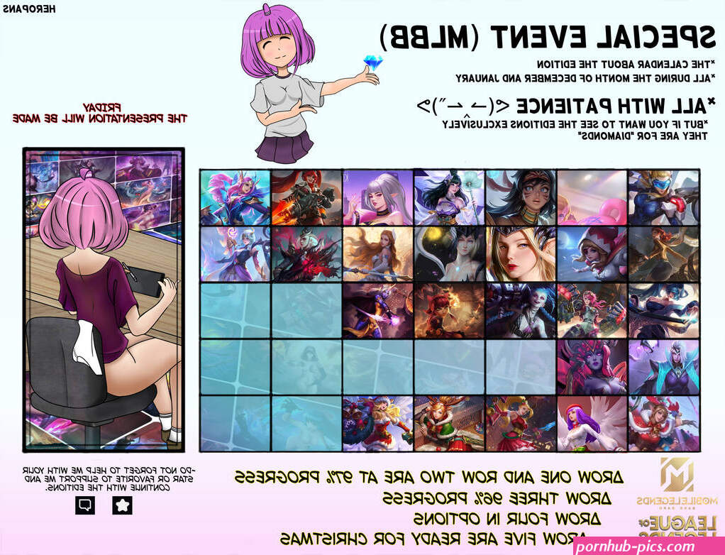 ANNOUNCED special of Mobile Legends nude edits by heropans on DeviantArt