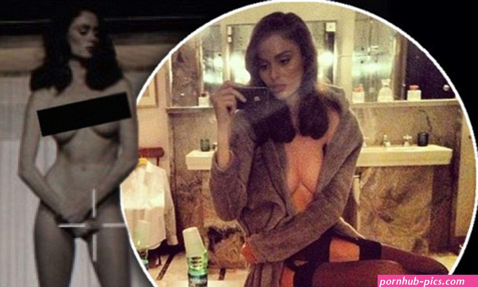 Nicole Trunfio goes almost completely nude to mark Pirelli Calendars 50th anniversary