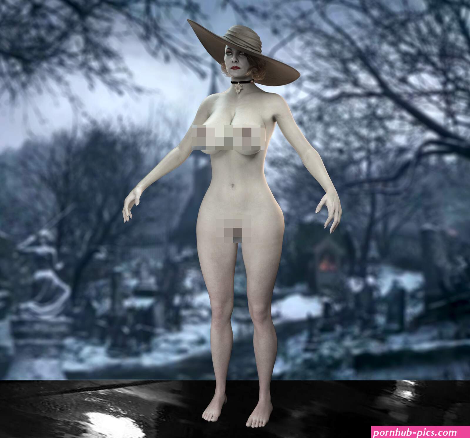 Alcina Dimitrescu Nude