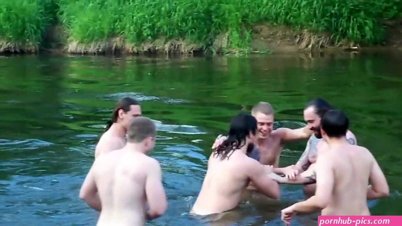Swimming In The River Gay Porn Video