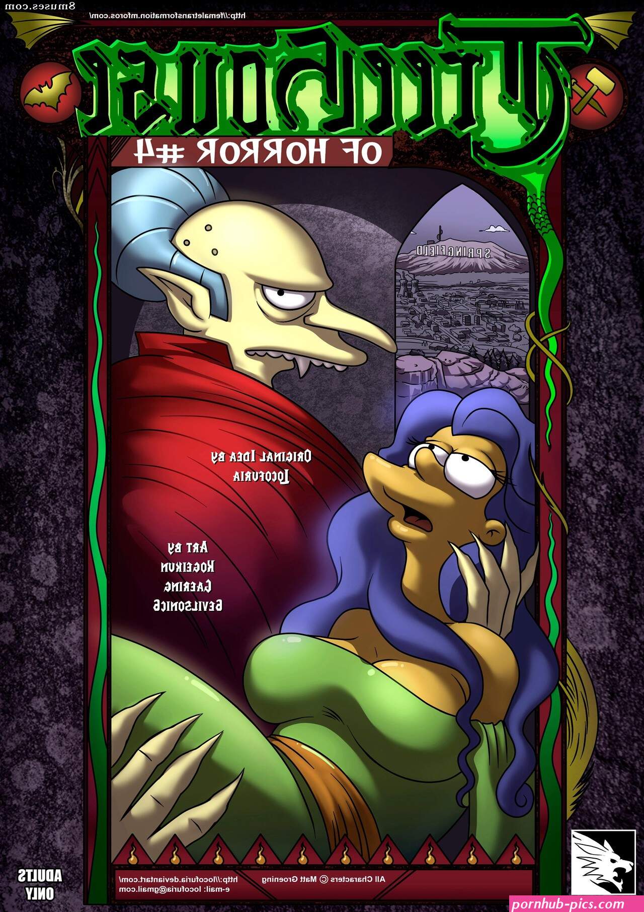 The Simpsons Porn: Treehouse of Horror
