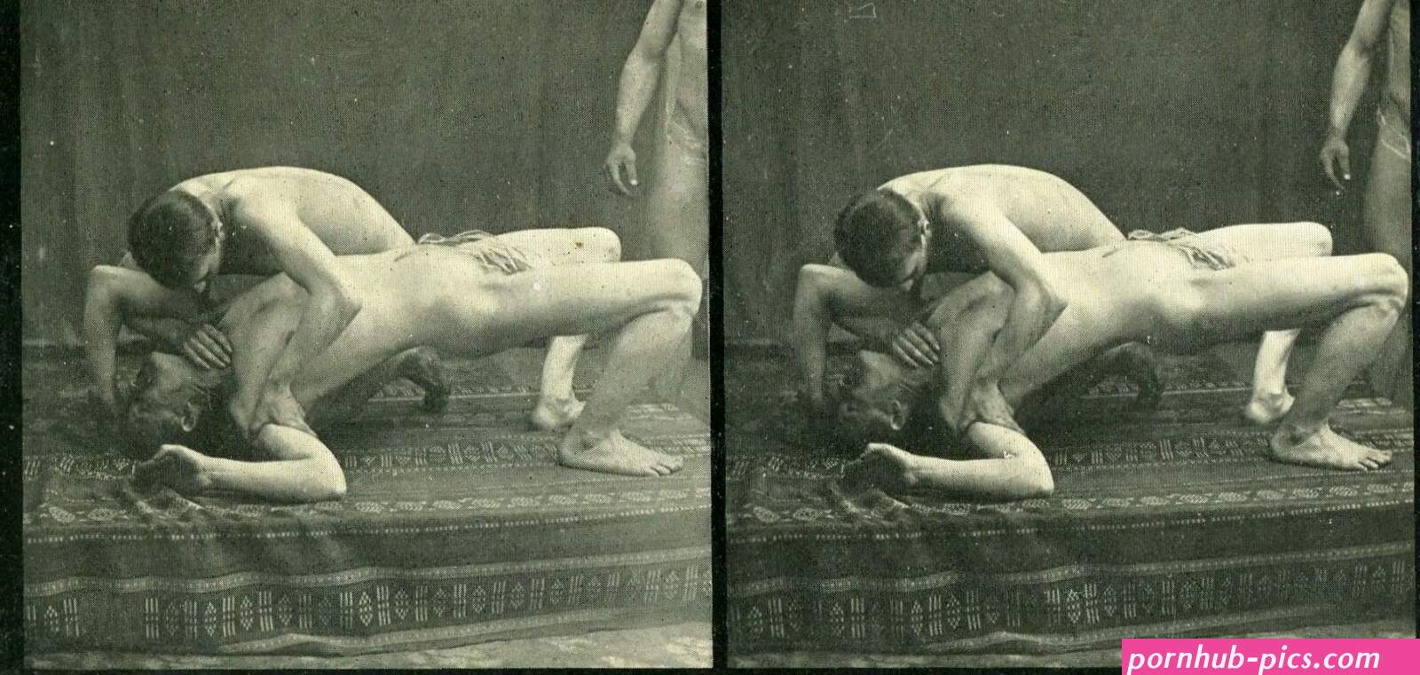 A vintage male nude photograph