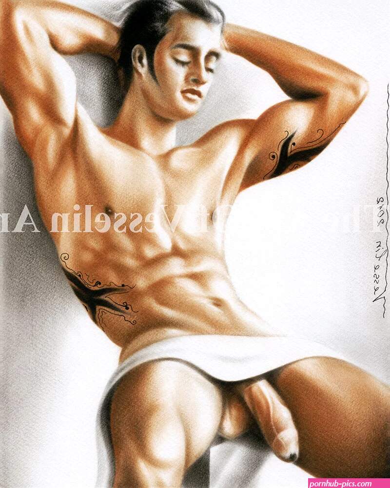 Print Of Erotic Nude Male Painting