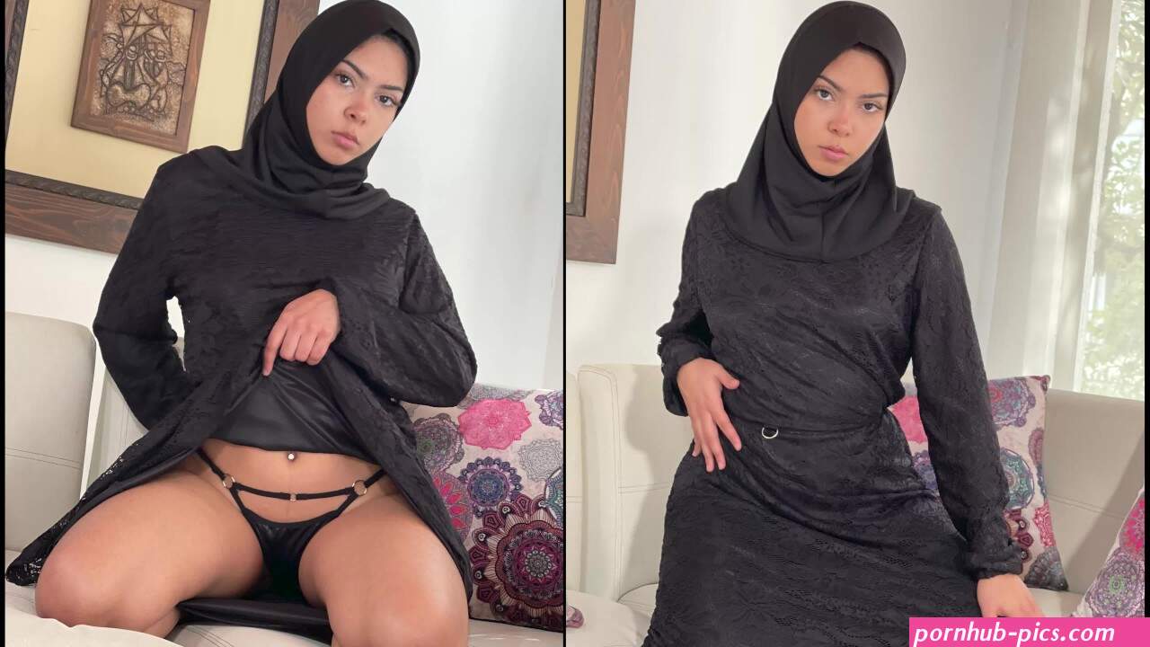 Muslim Hijabi Teen Caught Watching Porn and Gets Ass Fucked by Step Bro