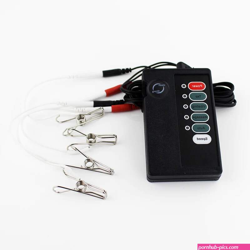 Electric Shock Nipple Clamps Breast Massager E-stim Clitoris Clip Electrical Stimulation Labia Clip Sex Game Unisex Bdsm Sex Toy