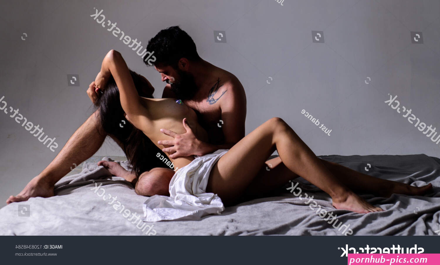 Passionate Foreplay Tease Female Love Passion Stock Photo 1208348584