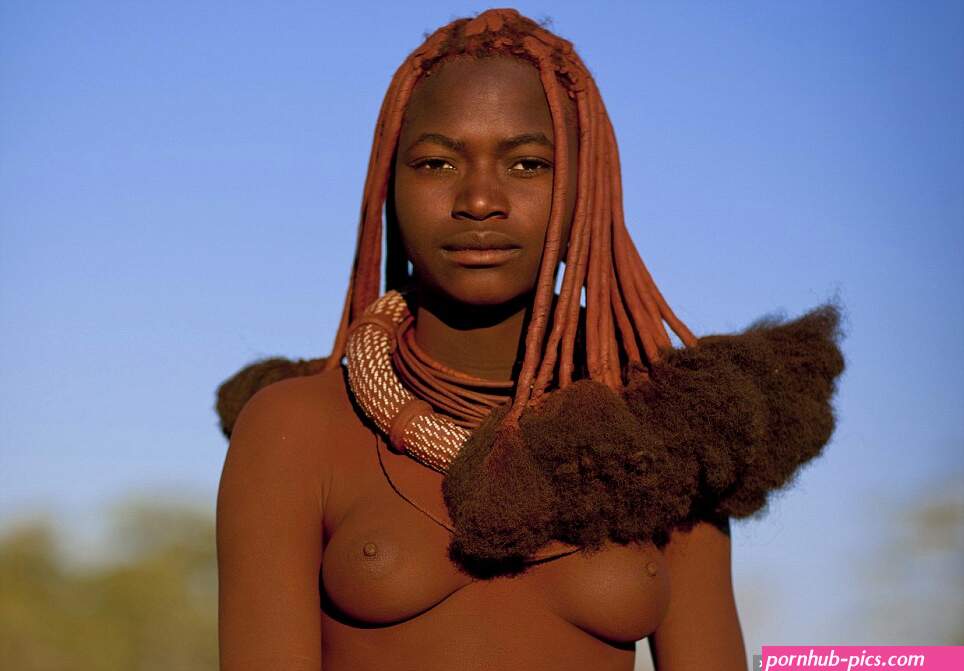 Incredible photos reveal the elaborate hairdos of the Himba tribe created using goat hair and MUD
