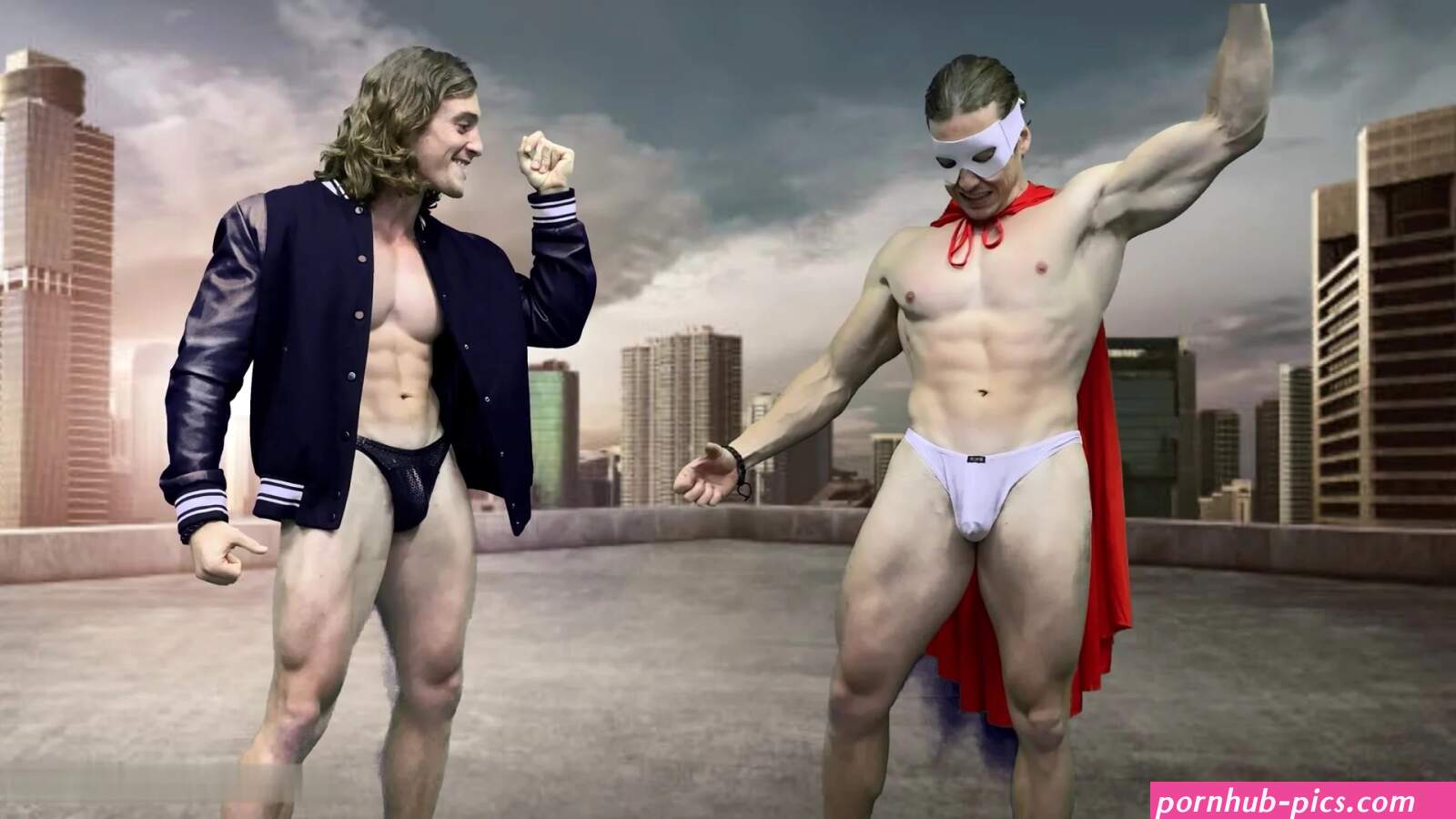Villain mind controls Superhero