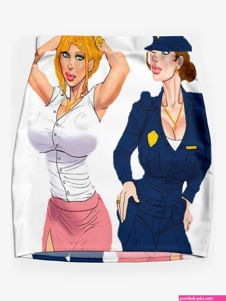 Porn Toon MILF Mini Skirt for Sale by Sai Wanna