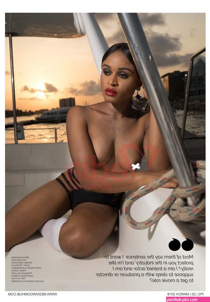 18 Photos: Upcoming Nollywood Actress Who Posed Nude For A Magazine Cover Says