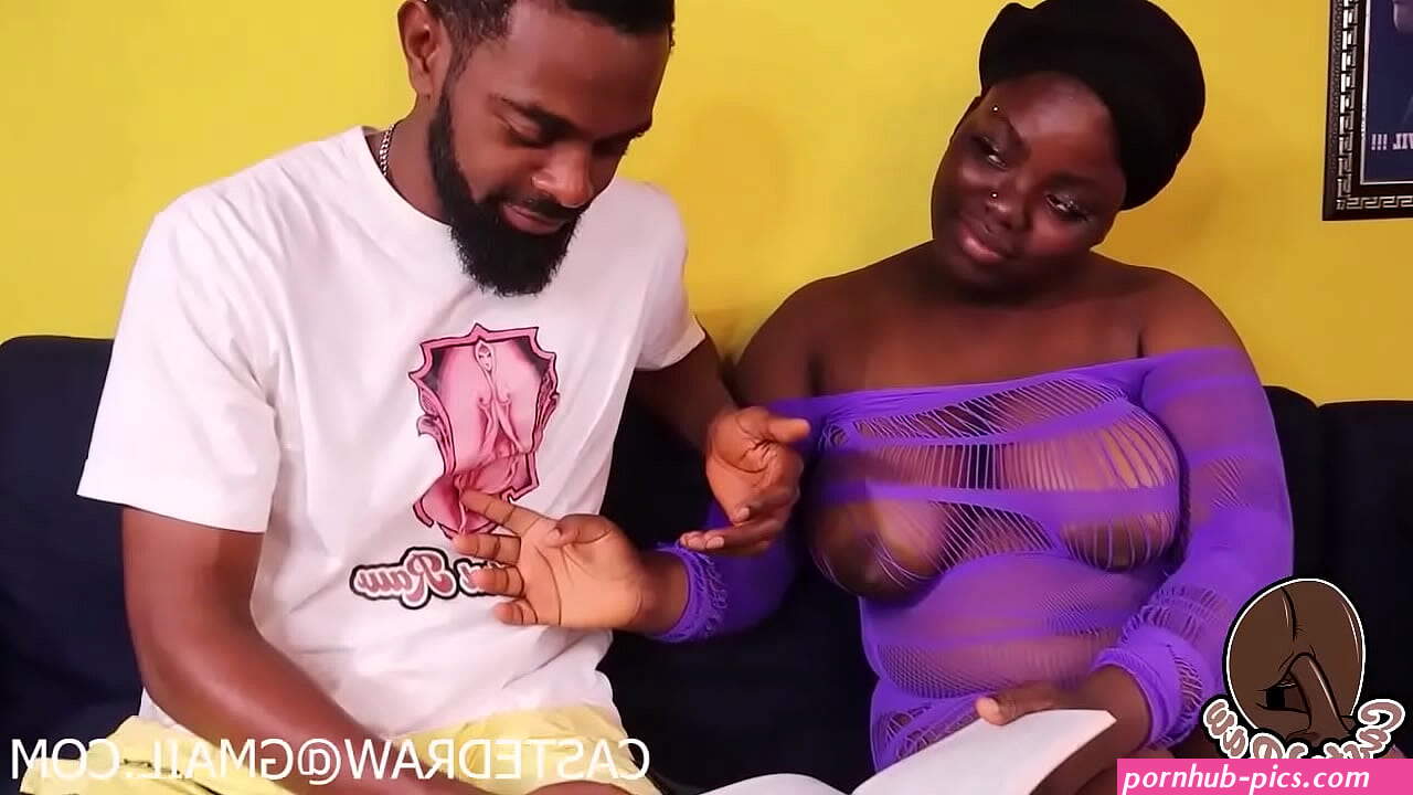 bbw Big Boobs Nigerian Teen seducing her big cock neighbor who came to study with her