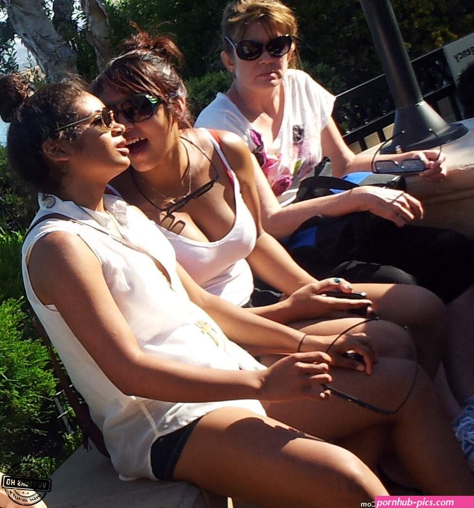 Big boobs on the street
