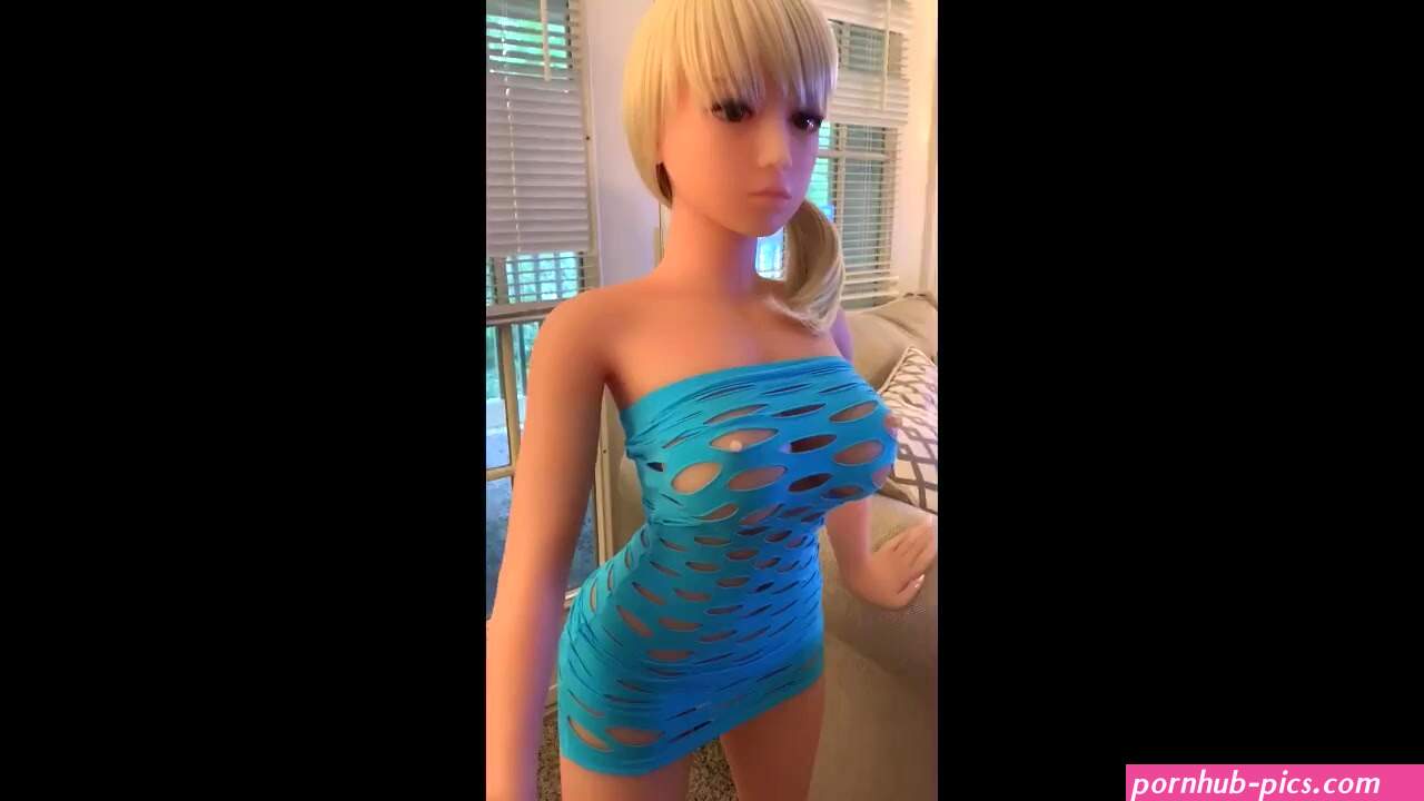 Hot Teen Sex Doll Fucked in Tight Mini Dress and Pigtails with Big Cumshot!