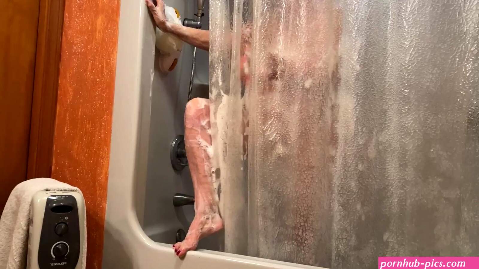 Step Aunt JOI in Shower Jack off Spying on best Legs Feet Tits watch online