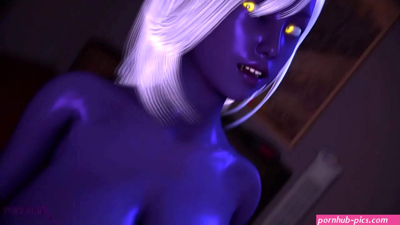 Nualia sexy slutty dark elf blowjob