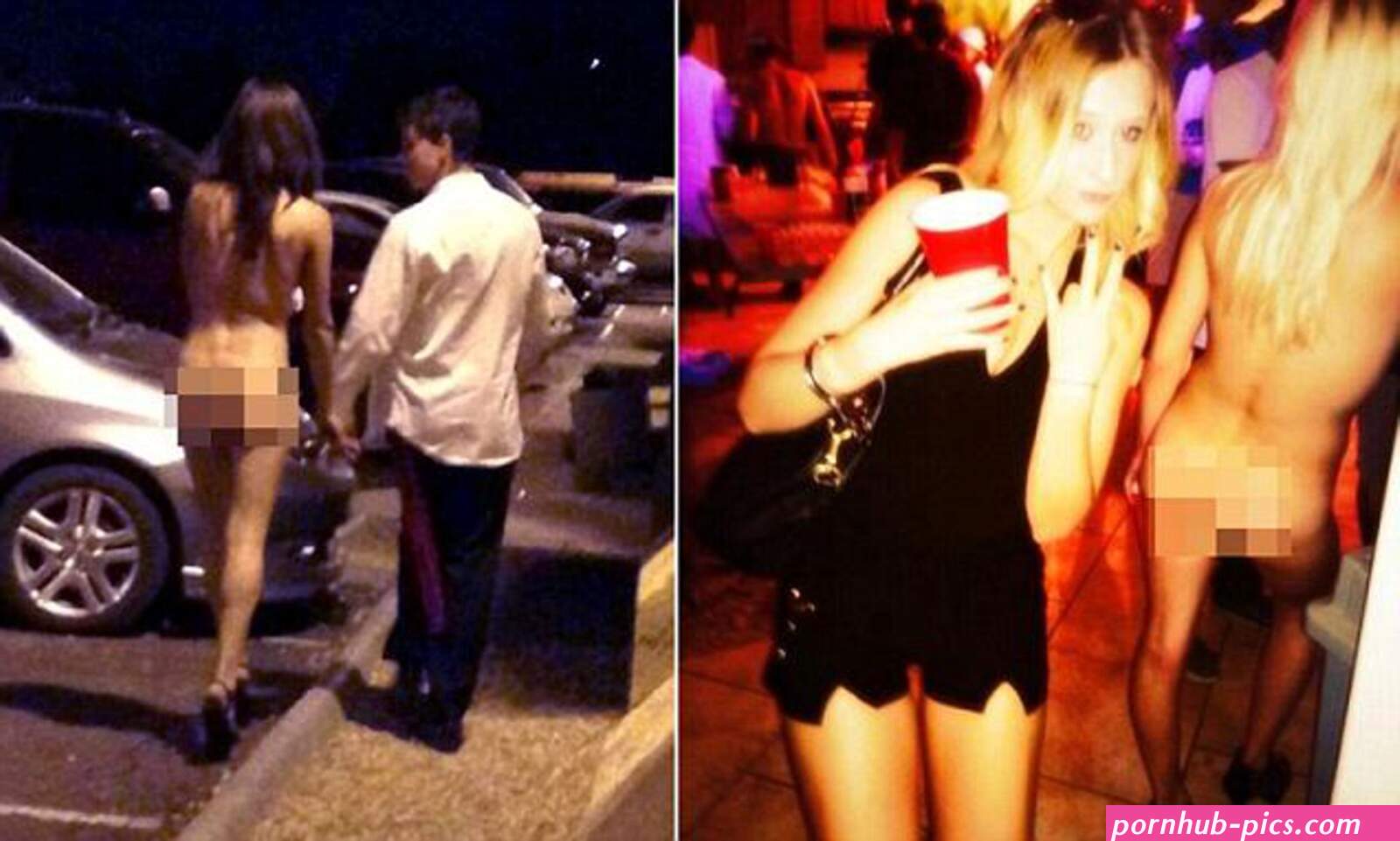 Photos of two NAKED women at Arizona university Halloween parties go viral on Twitter