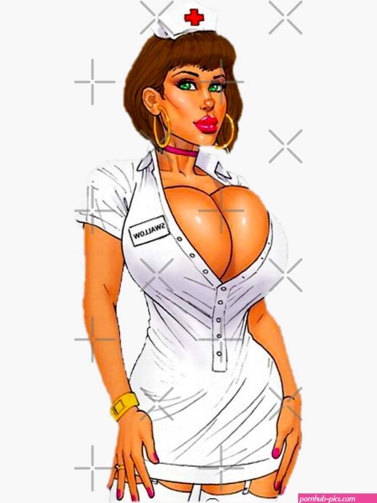 Sexy Big Tits Nurse Sticker for Sale by Sai Wanna