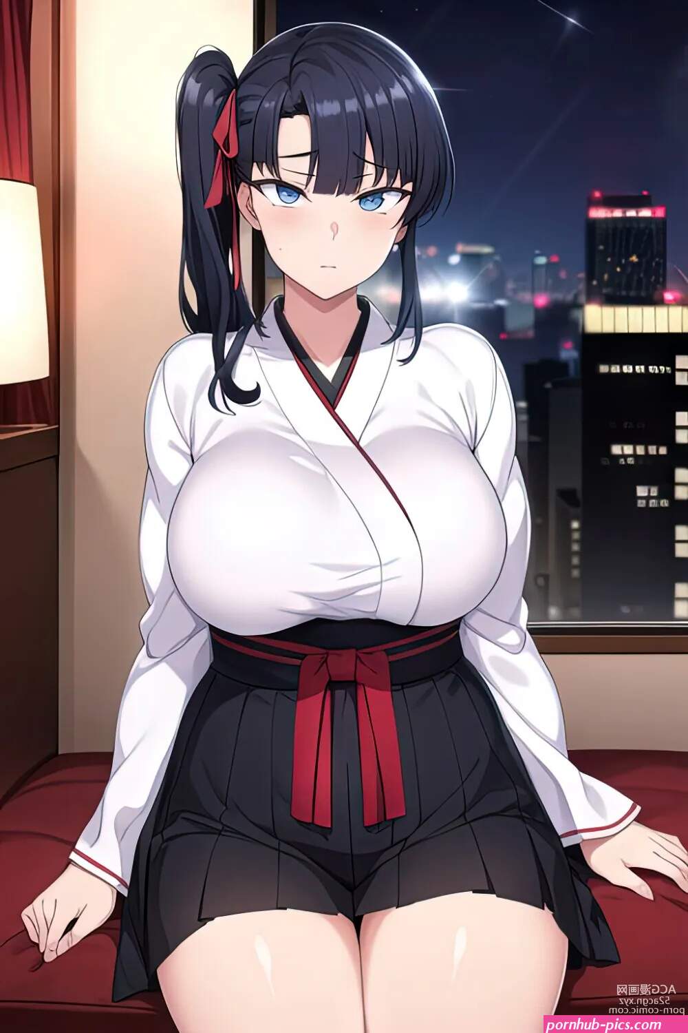 AI generated saimin seishidou miyajima sakura porn pictures by hty about asymmetricalhair ponytail