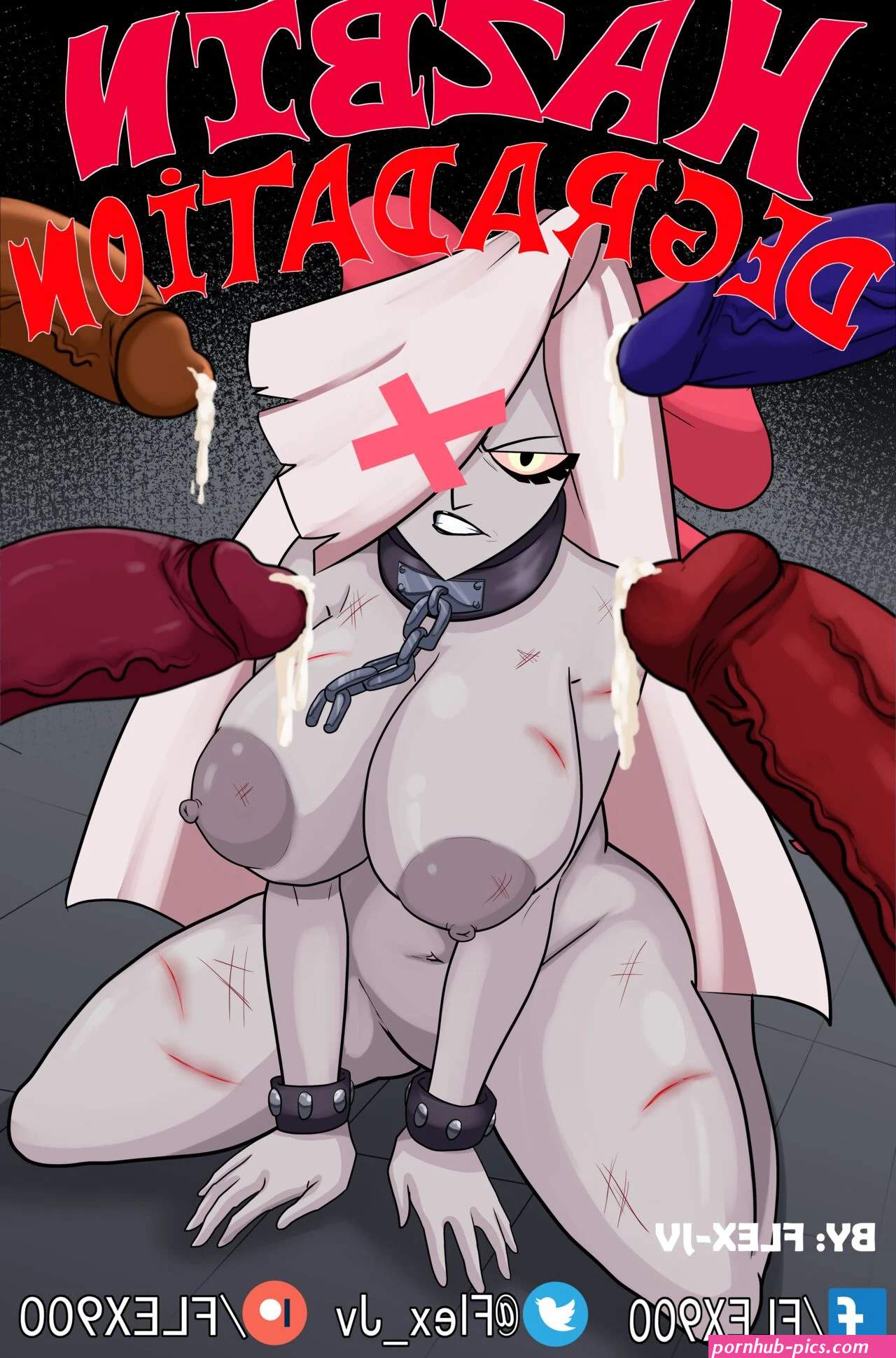 Hazbin Degradation Porn Comics by Flex-JV Hazbin Hotel Rule 34 Comics