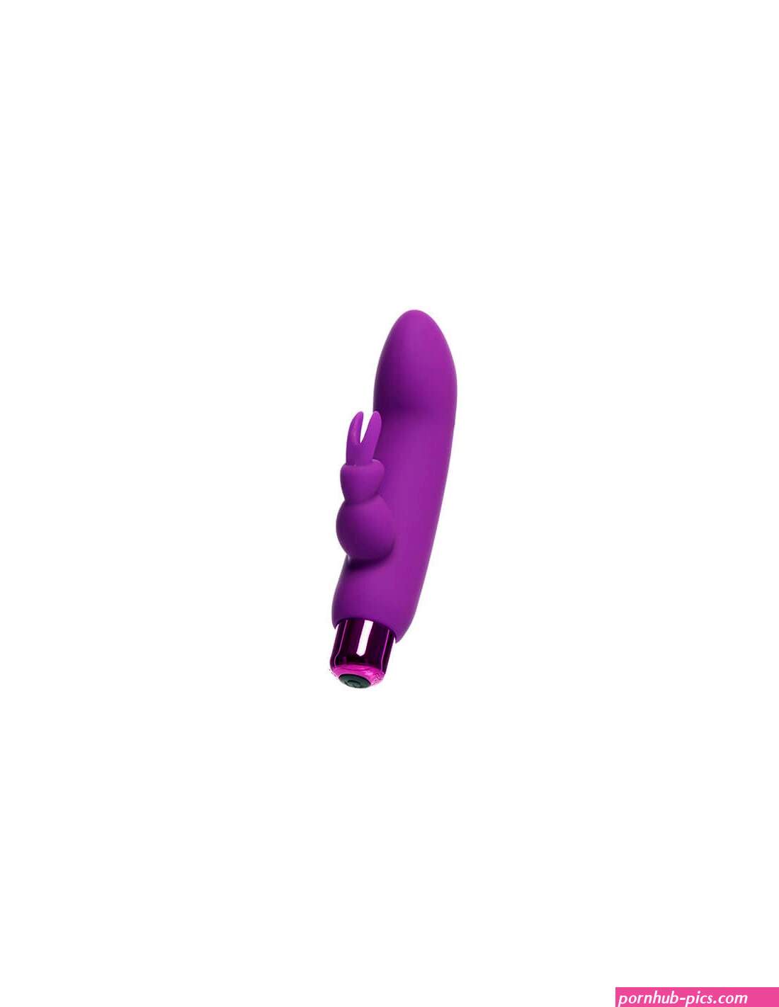 PowerBullet Alices bunny vibrator 10 functions purple