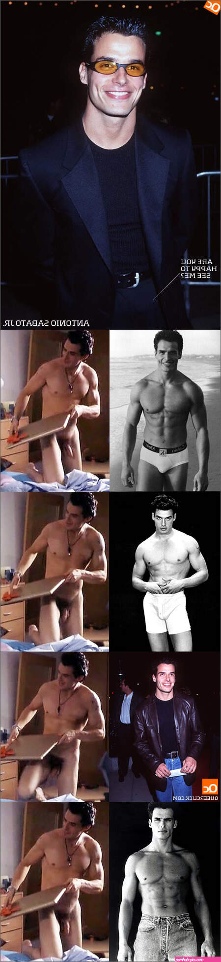 Antonio Sabato Jr. Frontal Nude