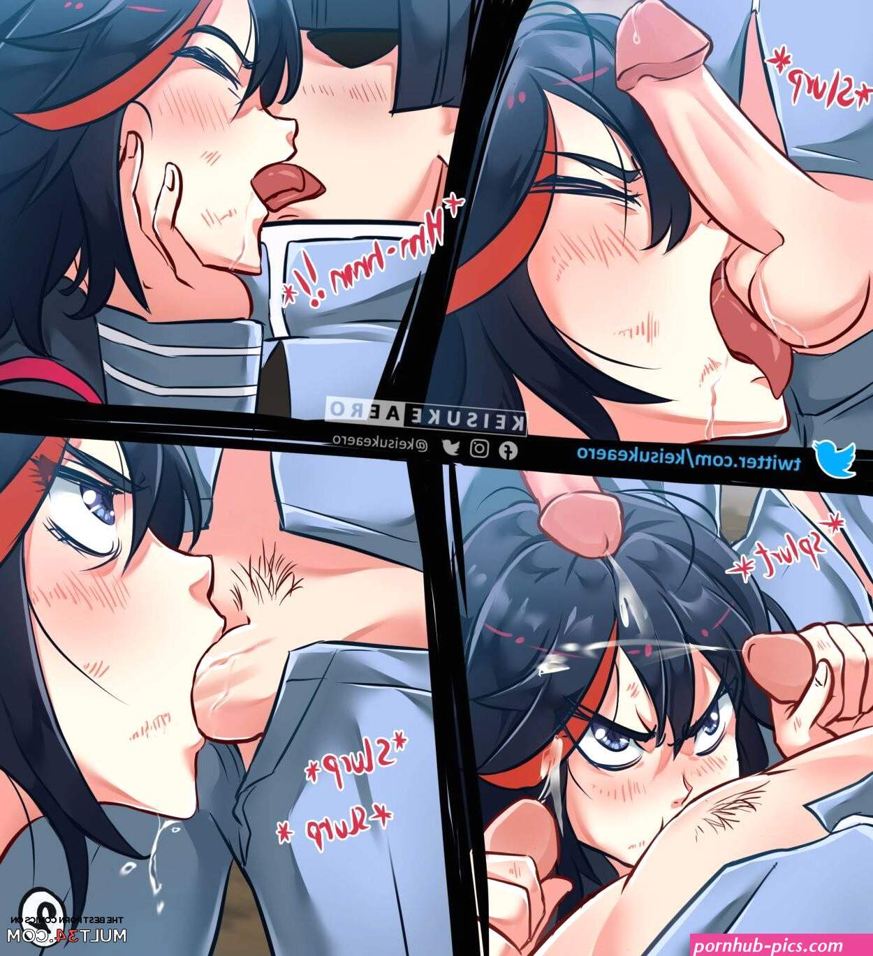 Ryuko porn comic