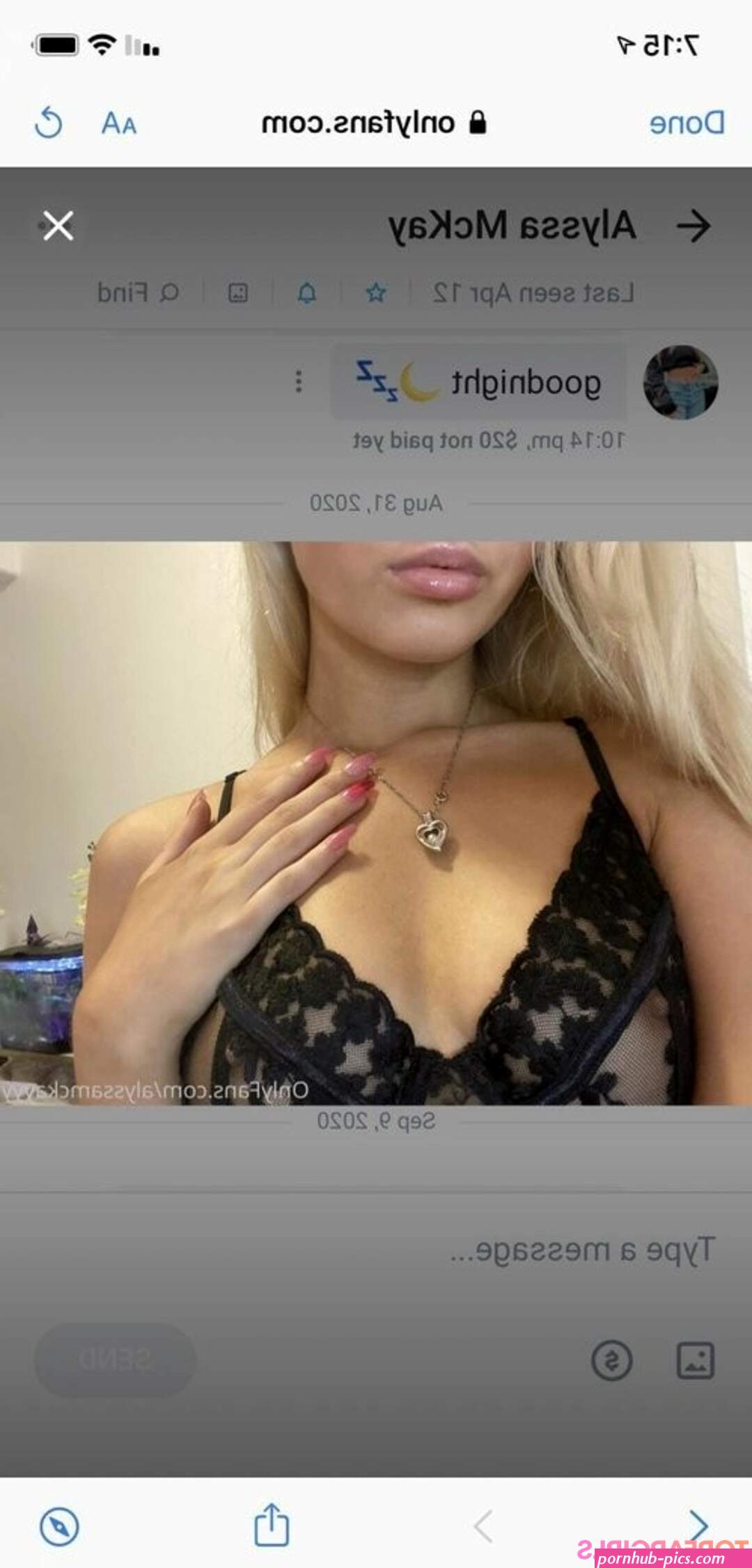 Alyssa Mckay Nude OnlyFans Leaked