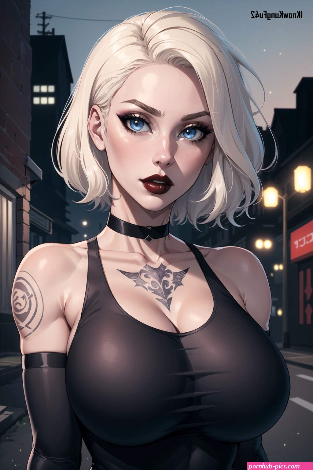 Big Titty Goth GF 1 by IKnowKungFu42 on DeviantArt