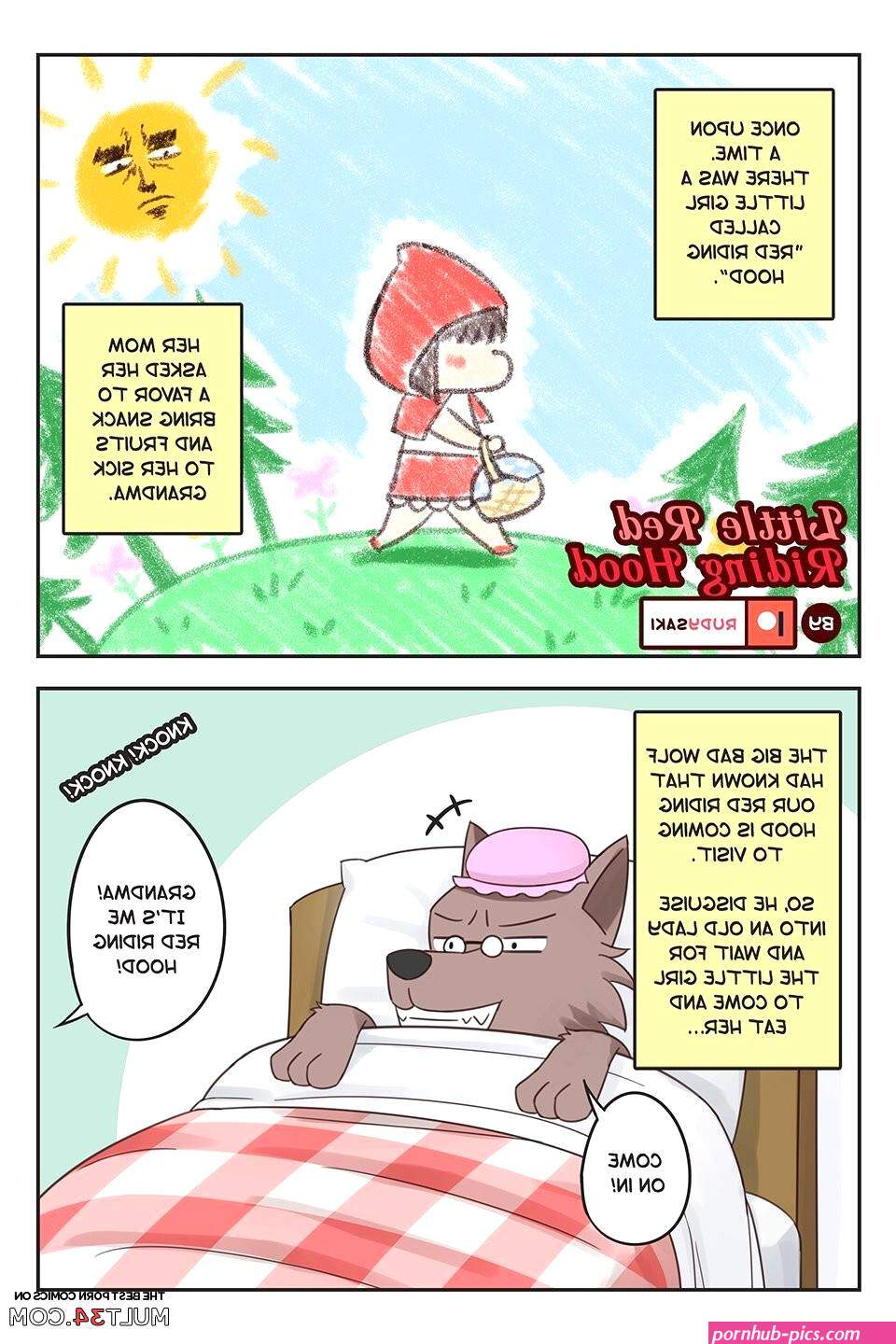 Little Red Riding Hood porn comic