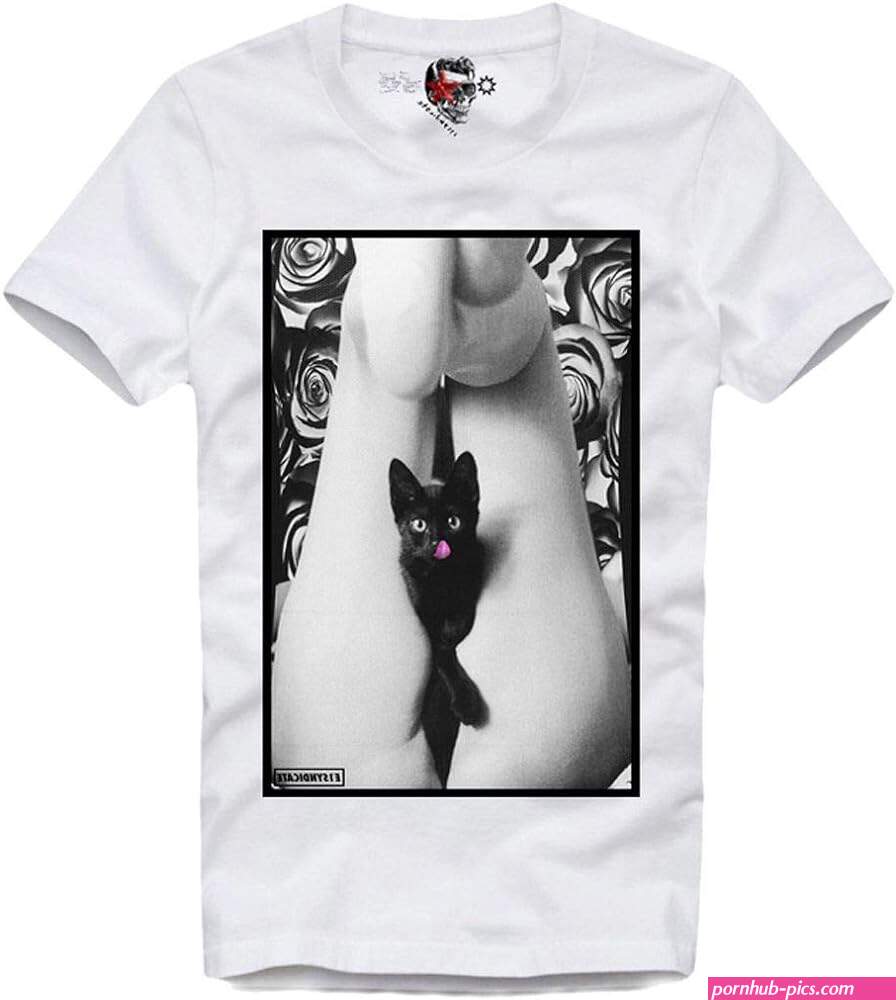 E1Syndicate T Shirt Pussy CAT PIN UP Sexy Porn Kate Moss Vagina Fetish SM White X-Small : Amazon.ca: Clothing Shoes Accessories