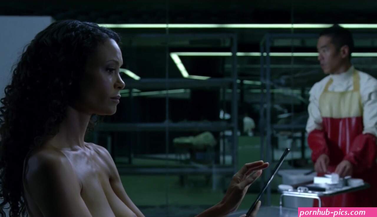 Naked Thandiwe Newton in Westworld ANCENSORED
