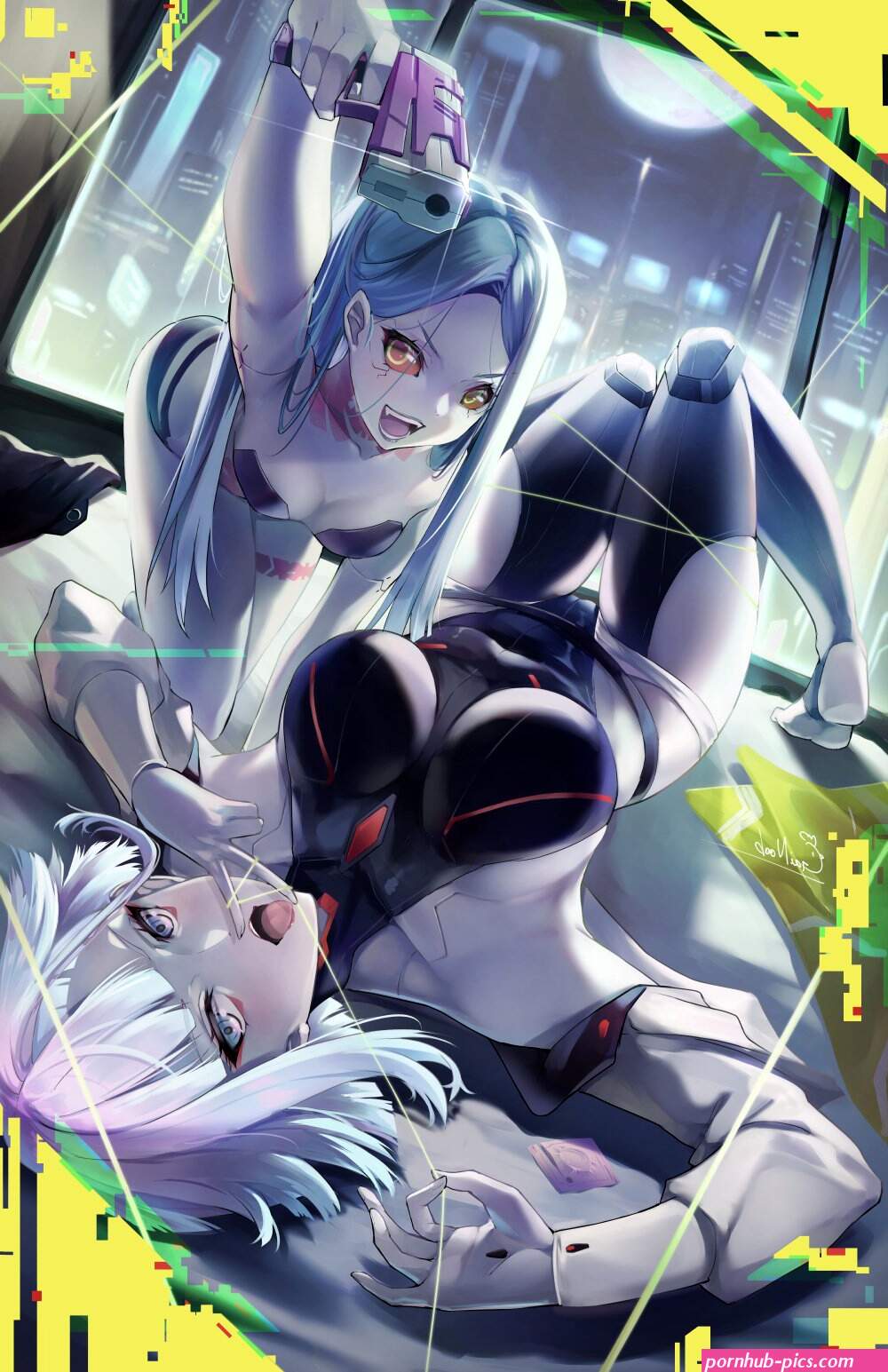 Rebecca from cyberpunk naked