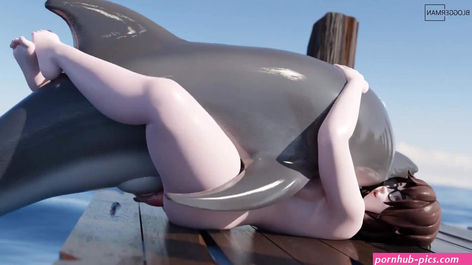 Blizzard Entertainment Mei overwatch Dolphin 3d
