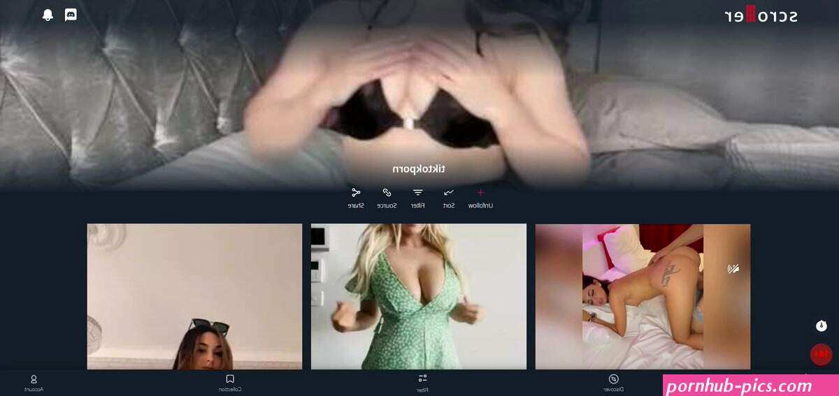 TikTok Porn on X: Scrolller is a website that let you scroll through an UNLIMITED gallery of NSFWPORNHOT content Watch Now: TikTokPorn Scrolller Collection