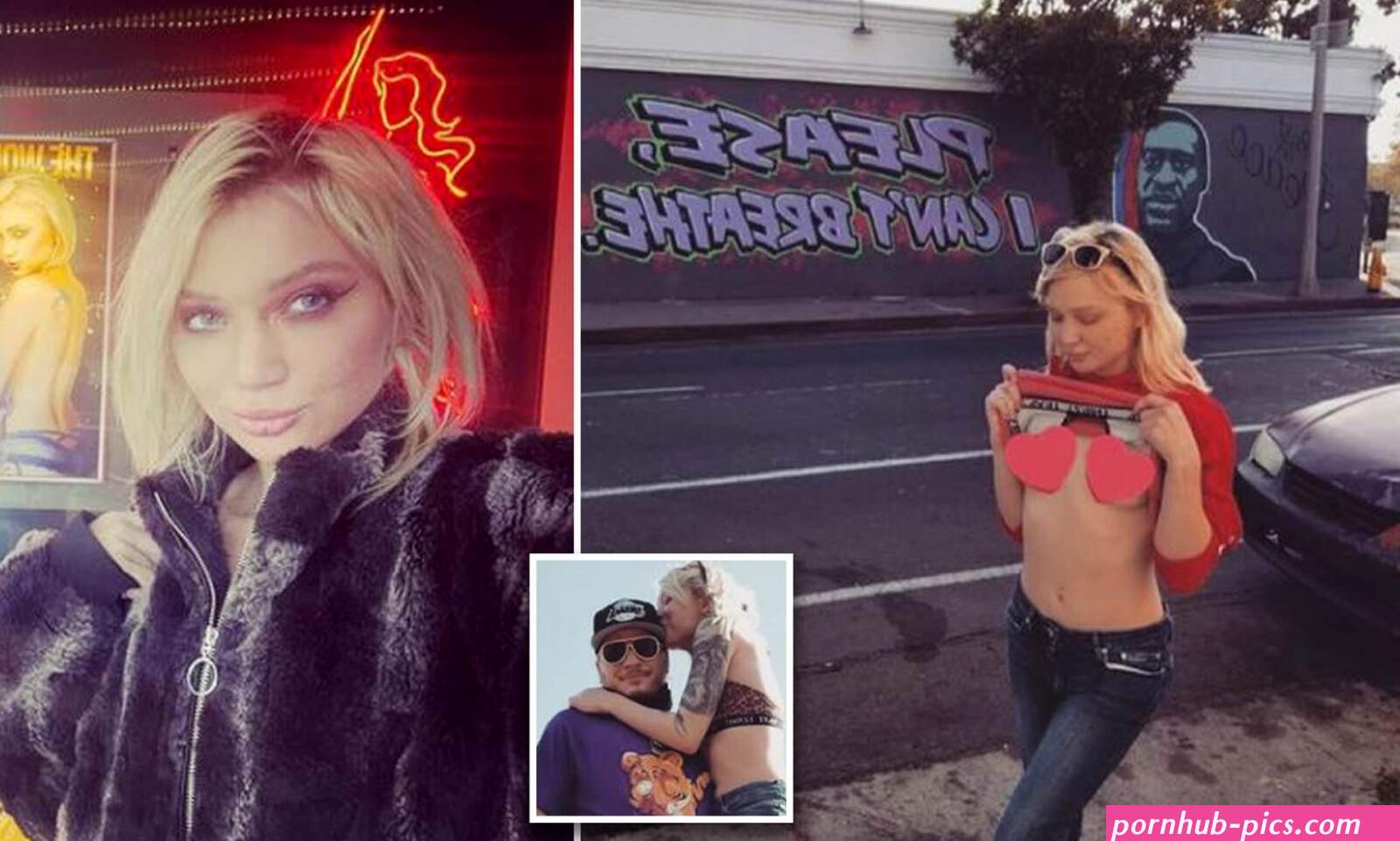 Porn star who was trolled online for posing nude at the George Floyd mural is found dead