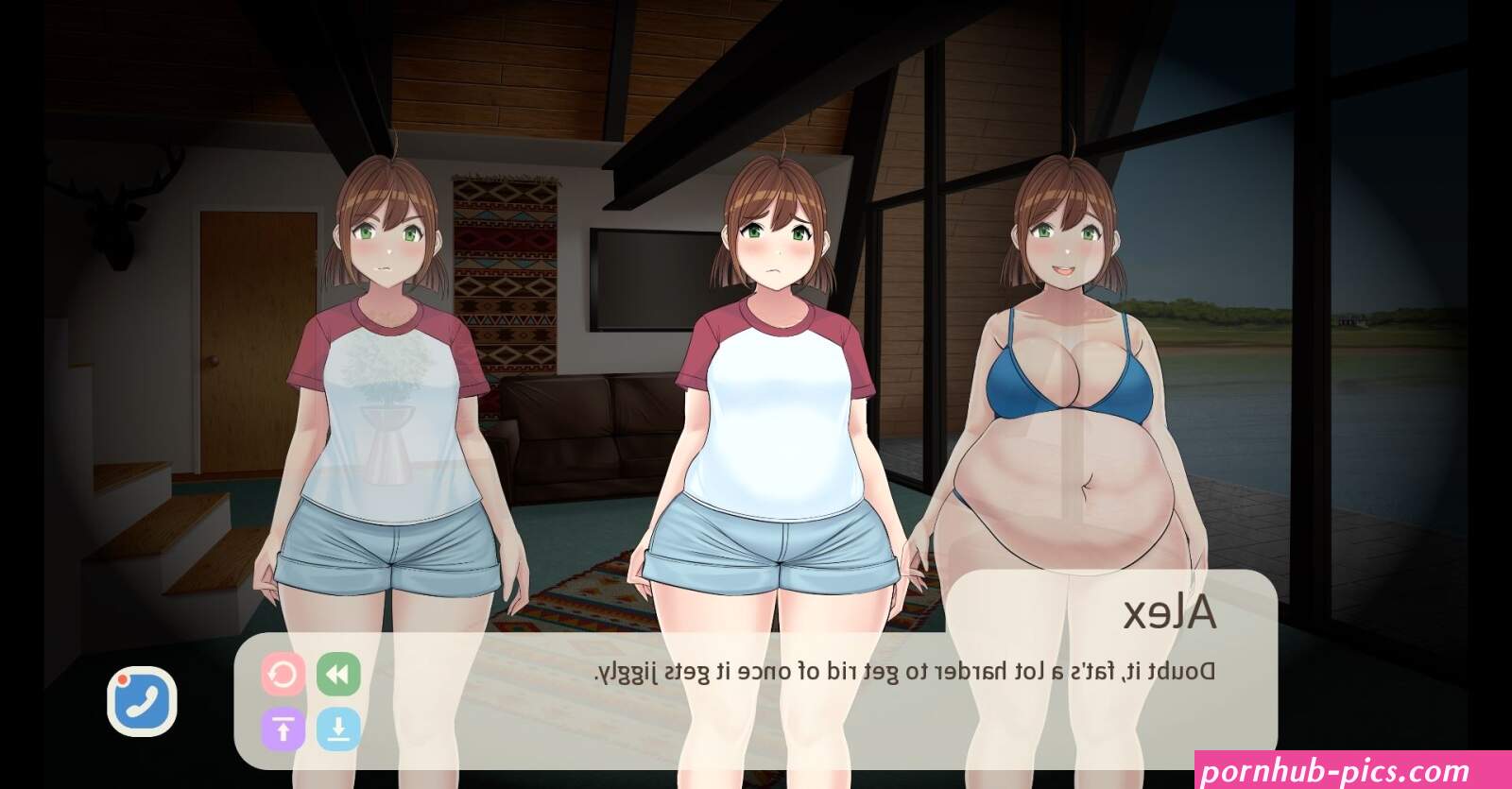 Forks: A Weight Gain Visual Novel RenPy Porn Sex Game v.Big Cake Download for Windows MacOS Linux