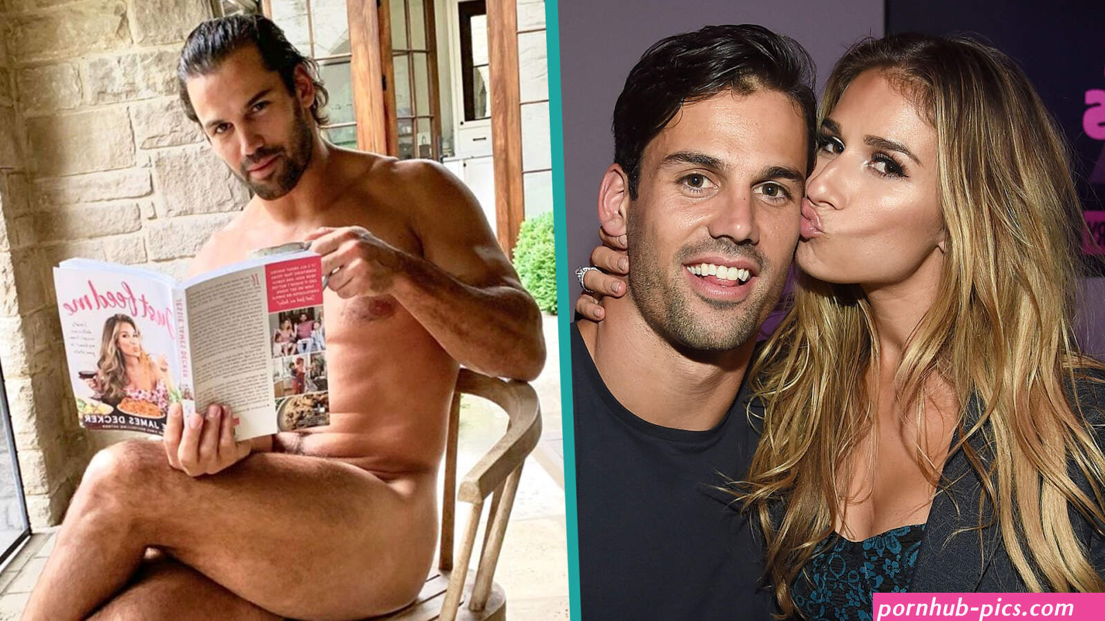 Eric Decker Poses Nude To Promote Wife Jessie James Deckers New Cookbook