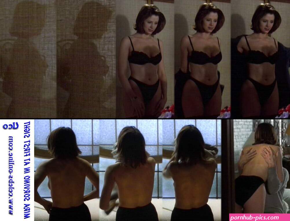 Naked Mira Sorvino in At First Sight ANCENSORED