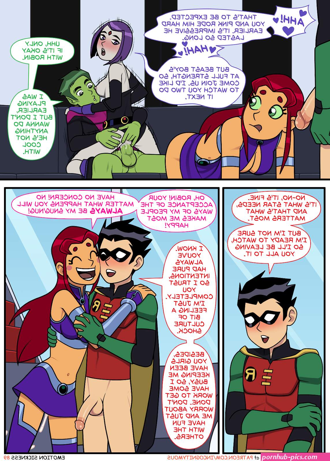 Post 5070563: BeastBoy comic DC DCAU Incognitymous Raven Robin Starfire TeenTitans