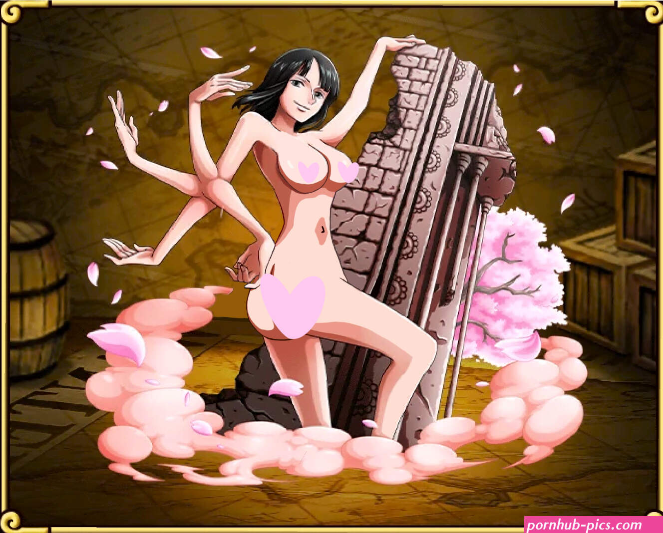Nico Robin Sexy Nude Hentai Edit by SakuraGoldHentai on DeviantArt