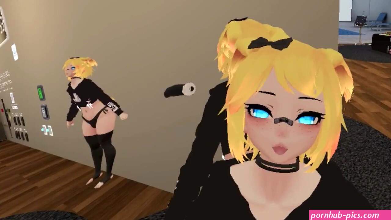 Femboy Plays with Toys in VRChat
