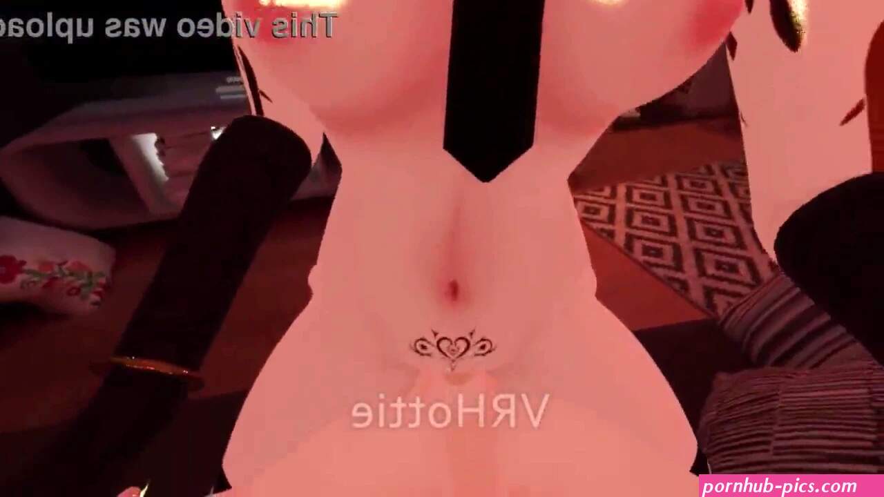 Experience a lap dance and fucking on the couch in VRChat