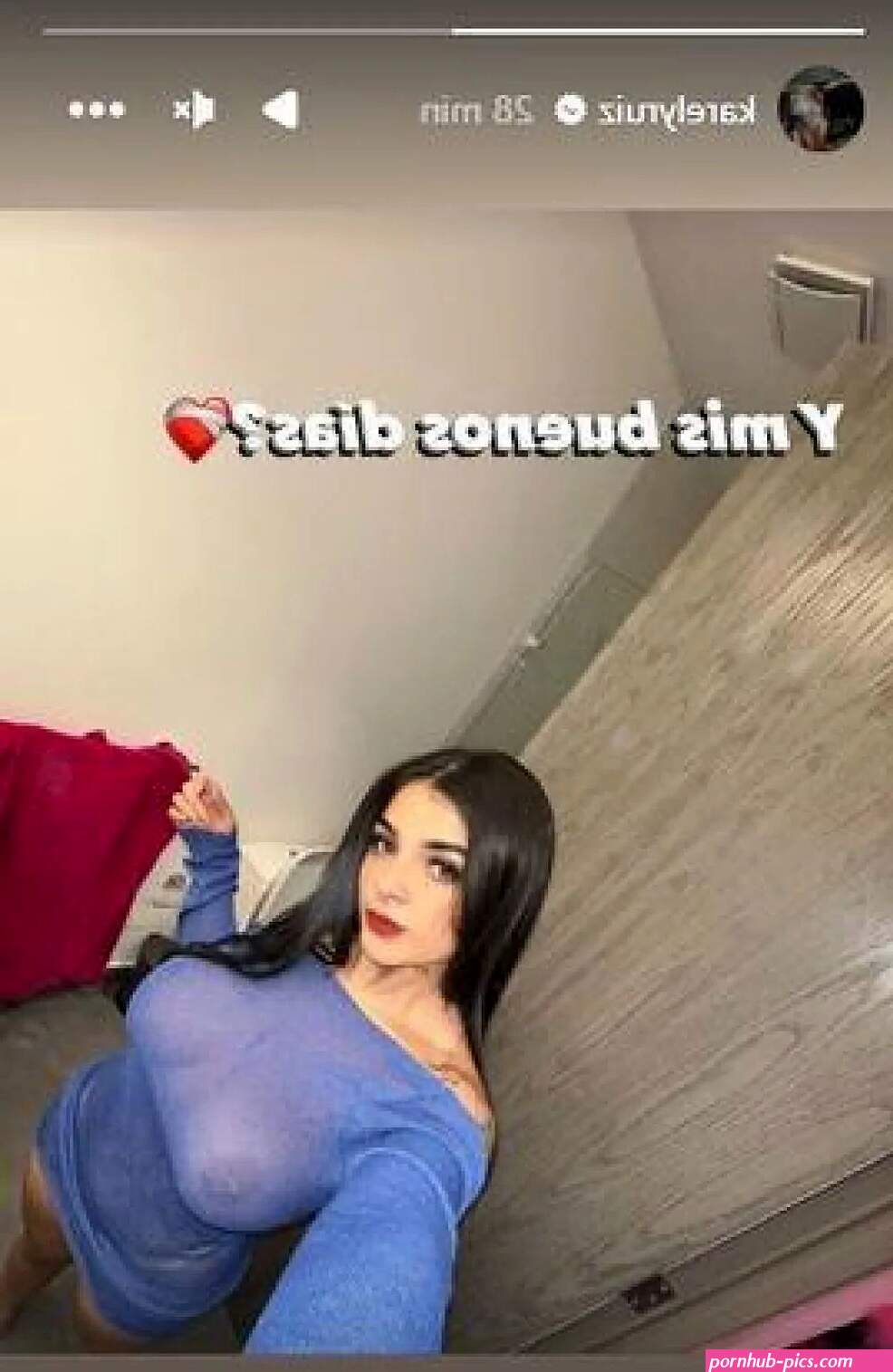 Karely Ruiz works around Instagram censorship to delight fans with provocative image