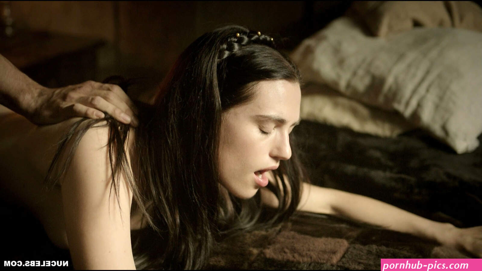 Katie McGrath Nude And Doggy Sex in Labyrinth