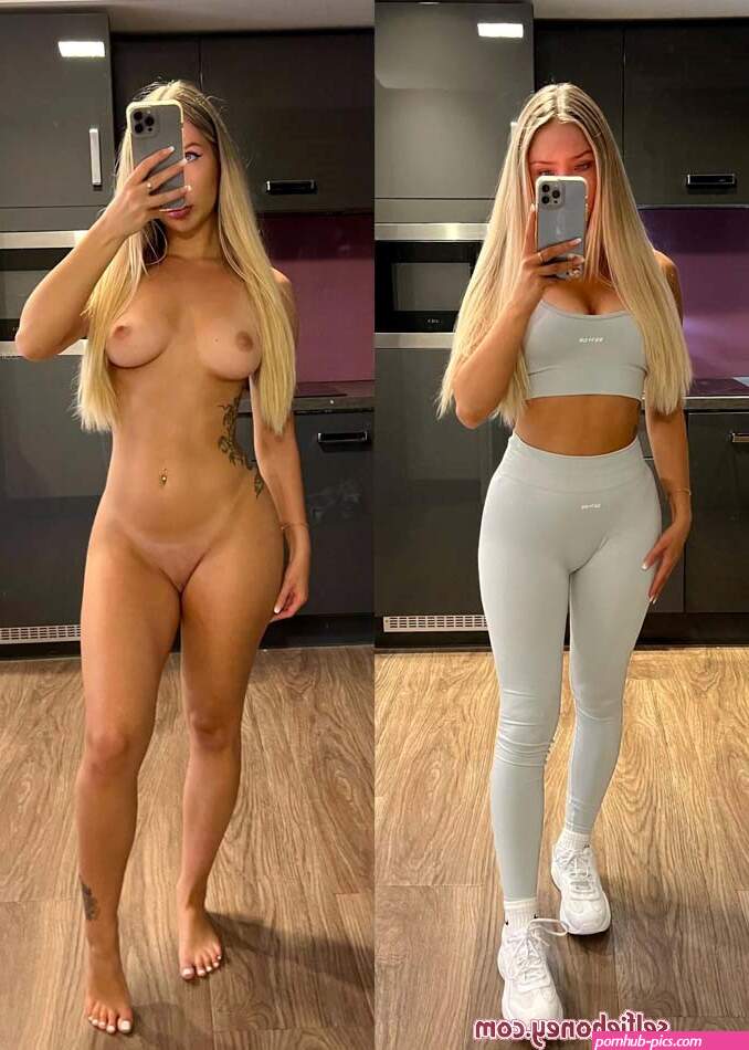 Clothes On Off Naked Selfie